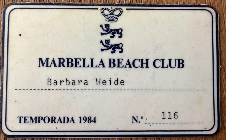 Marbella Club 1984