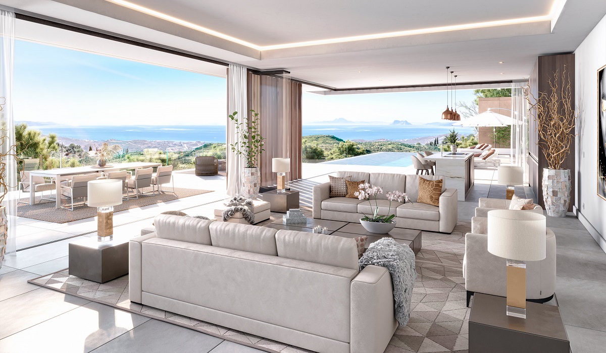 homes with sea views in marbella