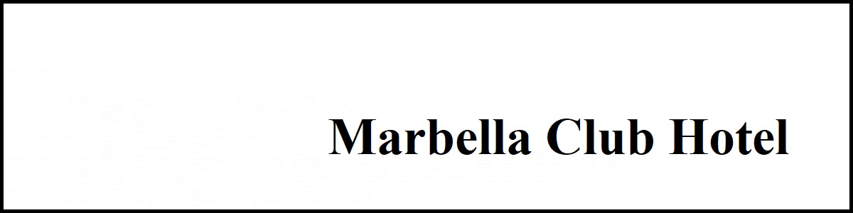 marbella club hotel, marbella golden mile