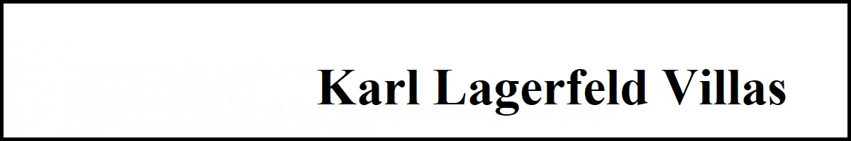 Karl lagerfeld homes marbella