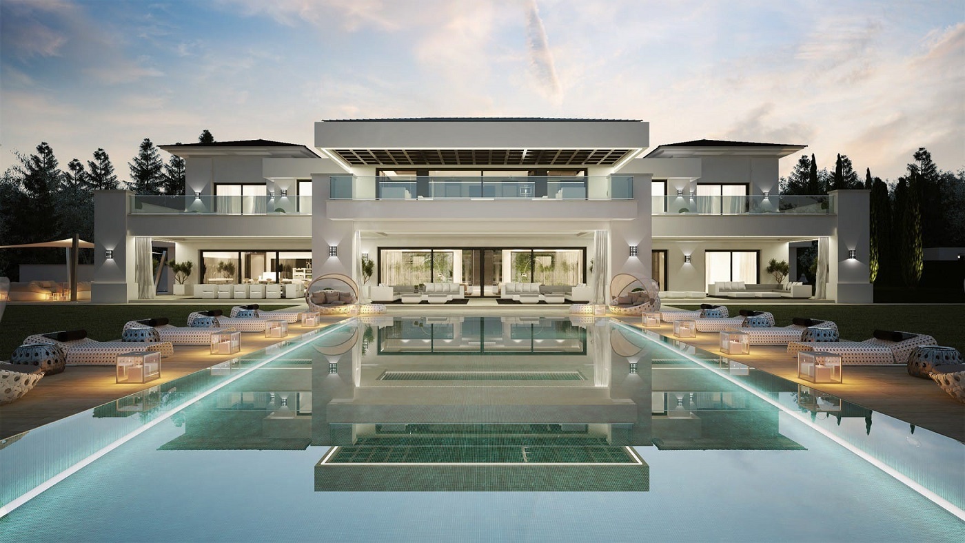 contemporary villa marbella
